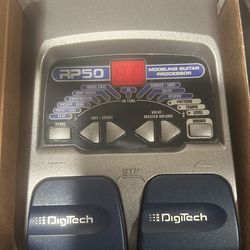 DigiTech RP50 Modeling Guitar Processor.