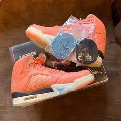 Air Jordan 5 Retro x DJ Khaled “We The Best”  Crimson Bliss size 6.5M/8 Women