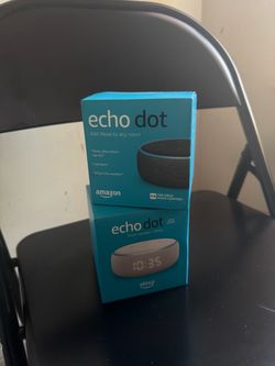 Amazon Alexa Echo Dot 2nd generation Black/White
