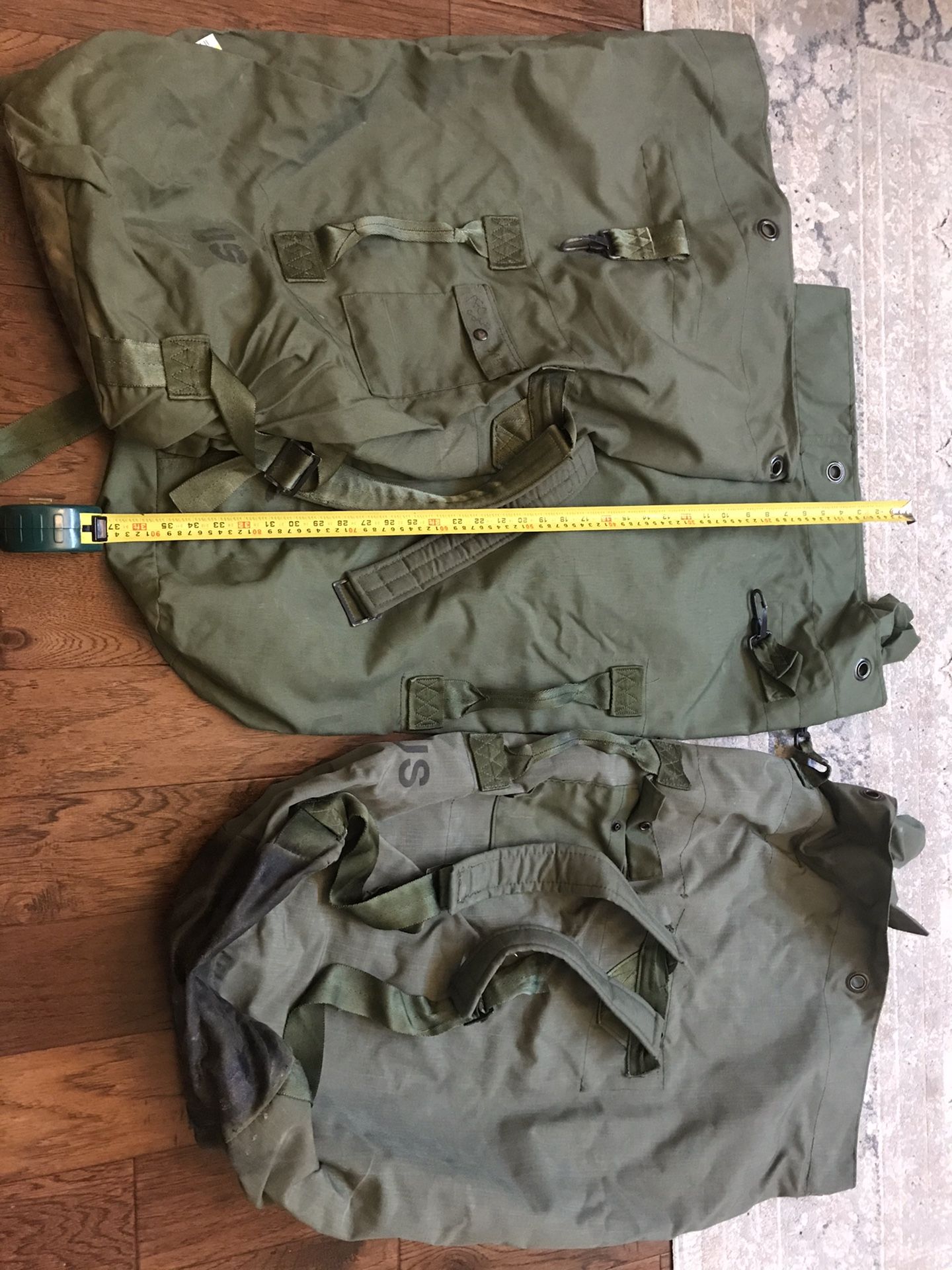 3 Genuine Army Duffles - price for ALL