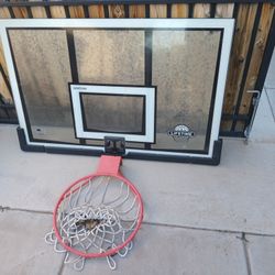 Basketball Hoop, Backboard and Rim Only -free