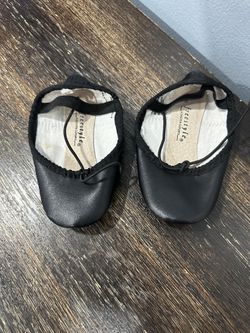 Black Toddler Ballerina shoes size 9