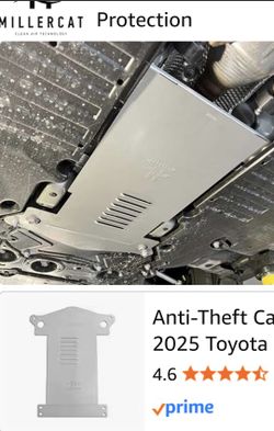 Prius Anti Theft Cover