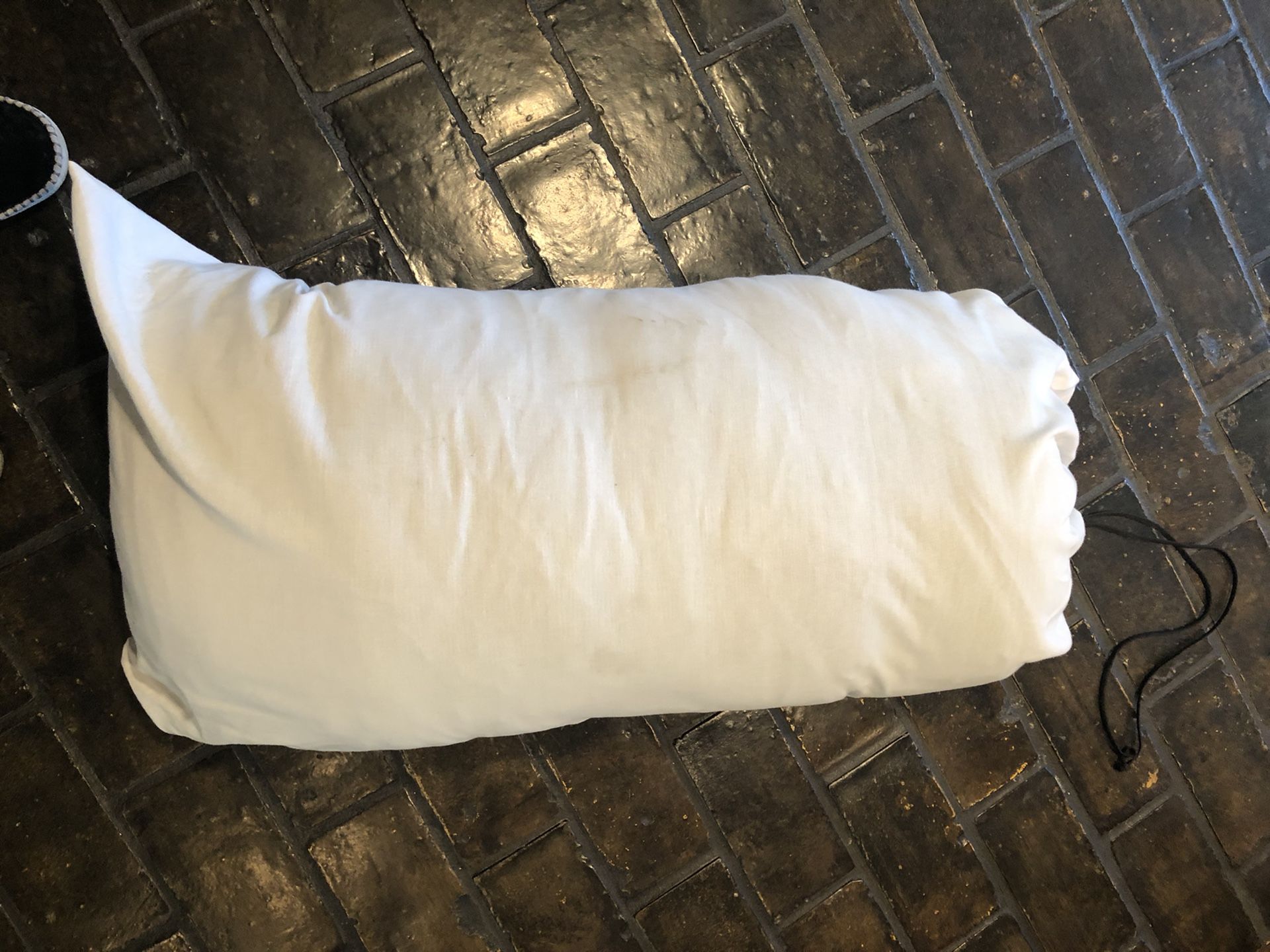 Cabela’s heavy canvas mummy sleeping bag