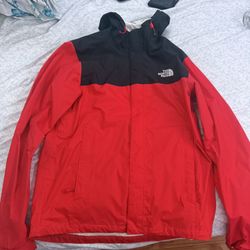 Red North Face Jacket 