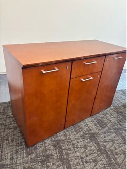 Wood console