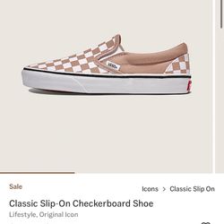 Women’s Vans Off The Wall “checkerboard” Frappe