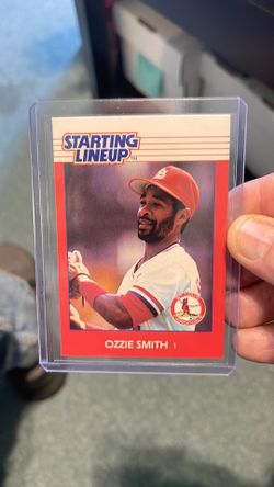 1988 Ozzy Smith, Kenner card rare