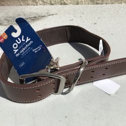 Pet Dog Collar Leather New
