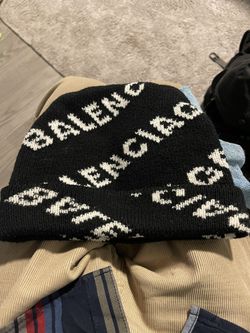 balenciagas Knit Beanie Hat 