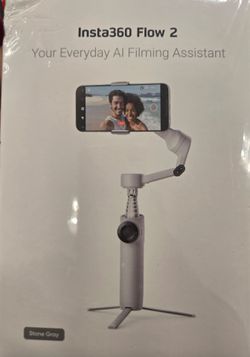 NEW Insta360 Flow 2 Stone Gray