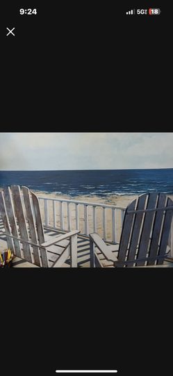Beach painting 