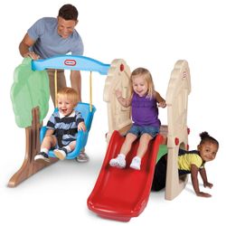 Swing and slide set