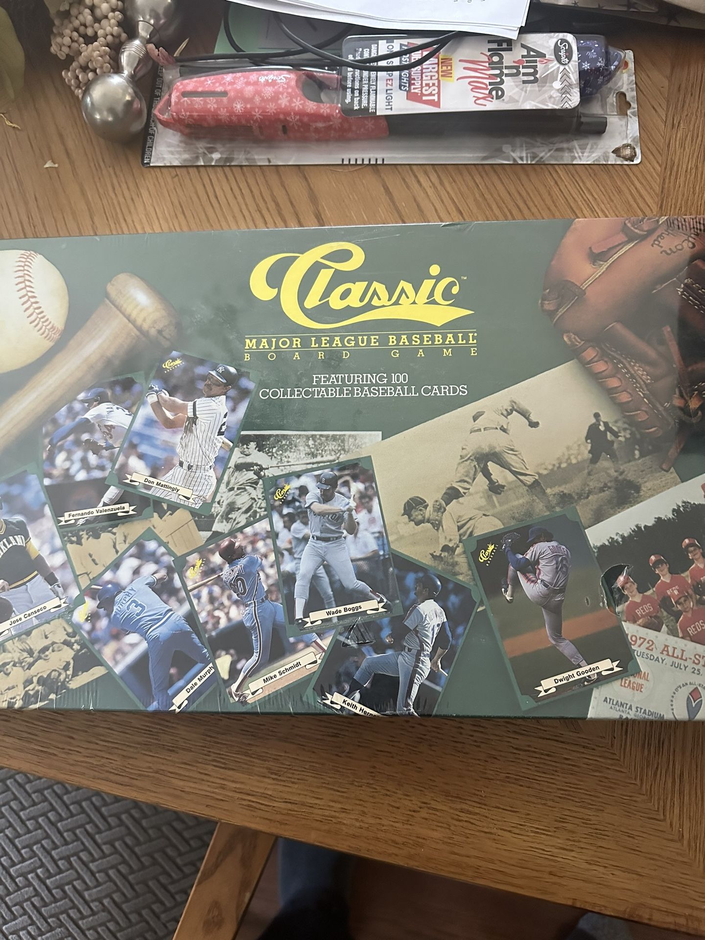 New Unopened. 1987 Classic MLB Board Game With Bo Jackson Rookie Card. And Others.
