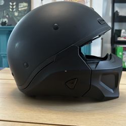 Black Motorcycle helmet 