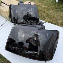 Chevy Tahoe Suburban Headlights New