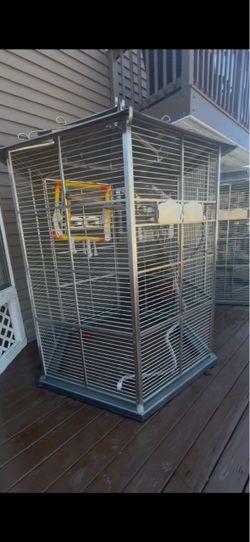 Stainless steel king cage