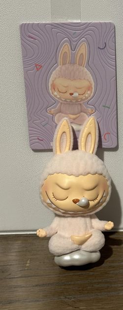 Labubu lazy yoga Figurine