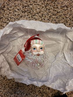 Santa Ornament