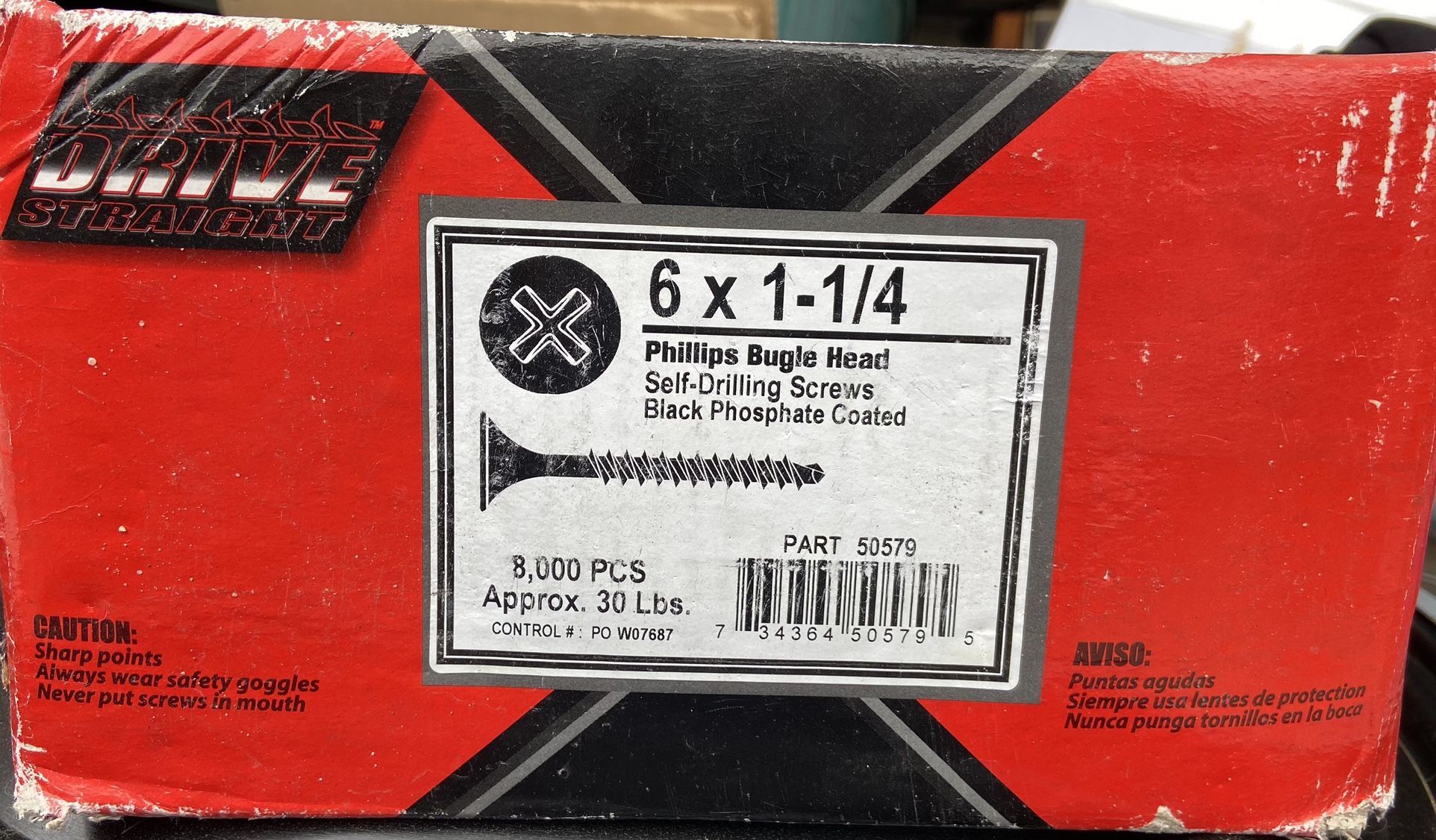 Self Drilling Screws 6X1-1/4
