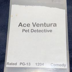 Ace Ventura Pet Detective On DVD (Jim Carrey)