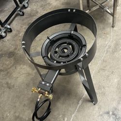 Quemador De Alta Presion Con Vase Tapa Nuevo Con Mangera I Regulador