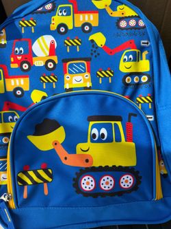 Kids Construction Vehicles Backpack