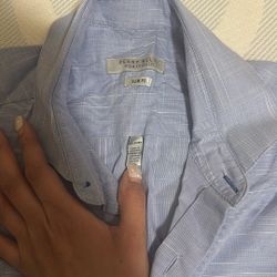 PERRY ELLIS MENS DRESS SHIRTS 
