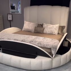 Round Tufted Bed Frames