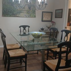 Beautiful Glass Dining Table