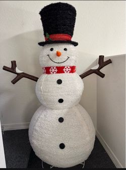 5 feet pop up Snowman