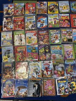 Sale 250 kids dvd whit out case just cover and dvd