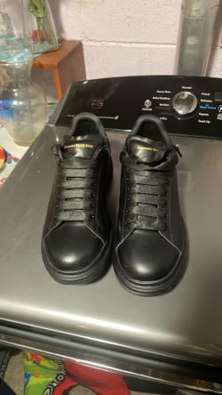 Alexander McQueen triple black  10.5