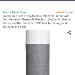 Blueair Blue Pure 411 Purifier