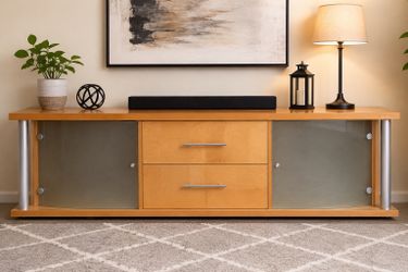 Modern TV Stand / Entertainment Center *DELIVERY AVAILABLE* CASH OR CARD