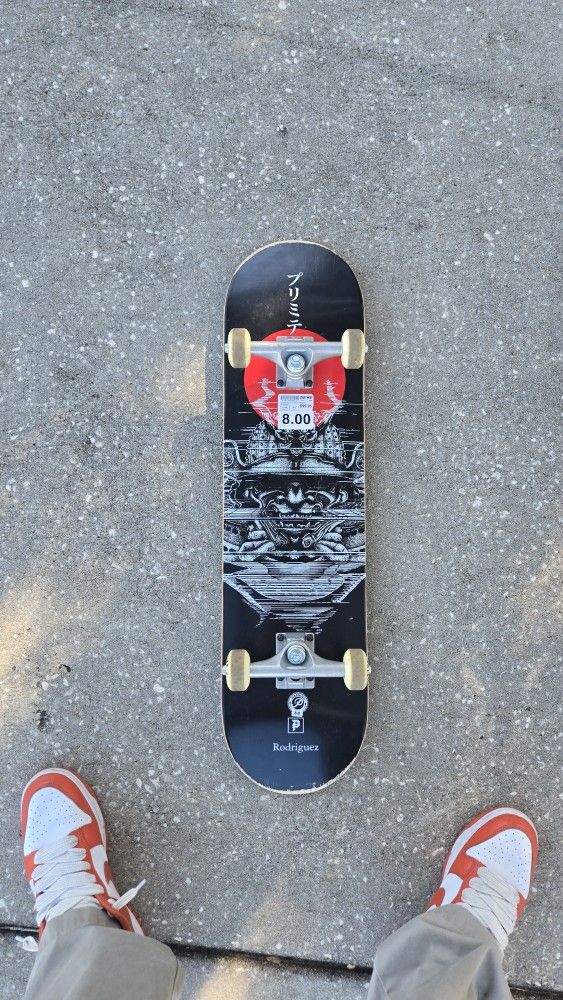 Primitive Rodriguez Warrior 8.0" Skateboard