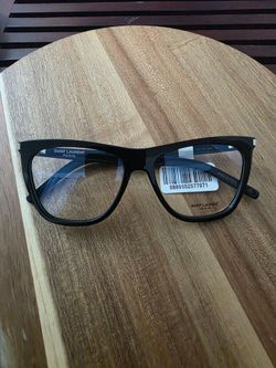 Saint Laurent SL 518 001 square-frame optical glasses #1012