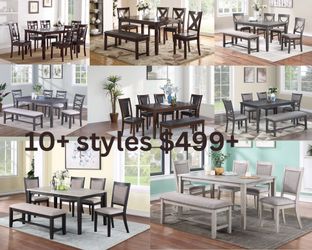 New dining table