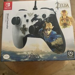 Nintendo Switch Zelda Wired Control Brand New 
