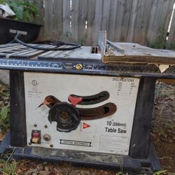 10 Inch Table Saw