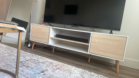 Mid-Century Modern TV Stand Media Console