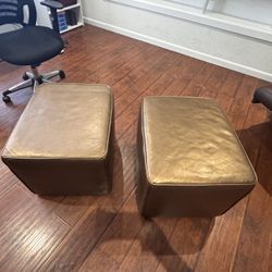 Gold Ottomans 