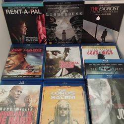 Blu-ray Lot 23 Horror/Action Titles
