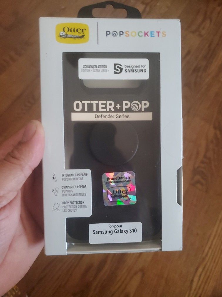 Otter & Popsocket for Galaxy S10