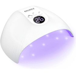 75W UV LED Nail Lamp, UV Light for Nails, Nail Dryer for Gel Nails Polish Manicure
