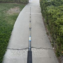CUSTOM FISHING ROD 8ft Rated 30-60lbs 
