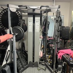 gym equipment weight included