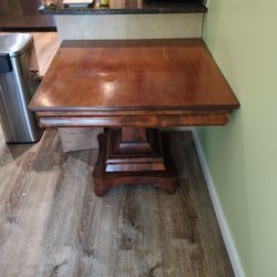 Real Wood Card Table