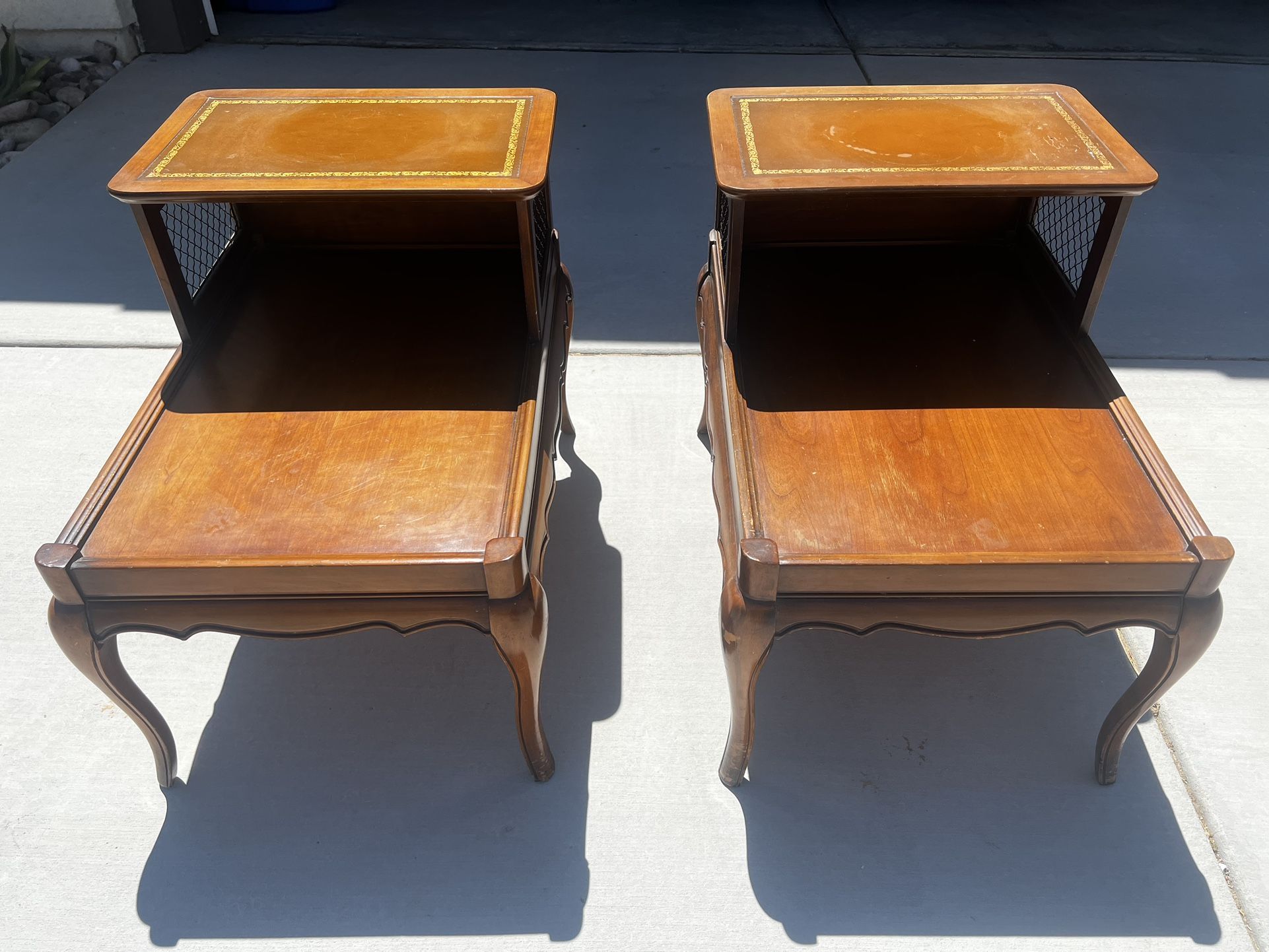 Mid Century Modern Vintage Side Tables MCM