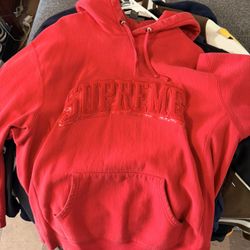 Red Supreme Hoodie